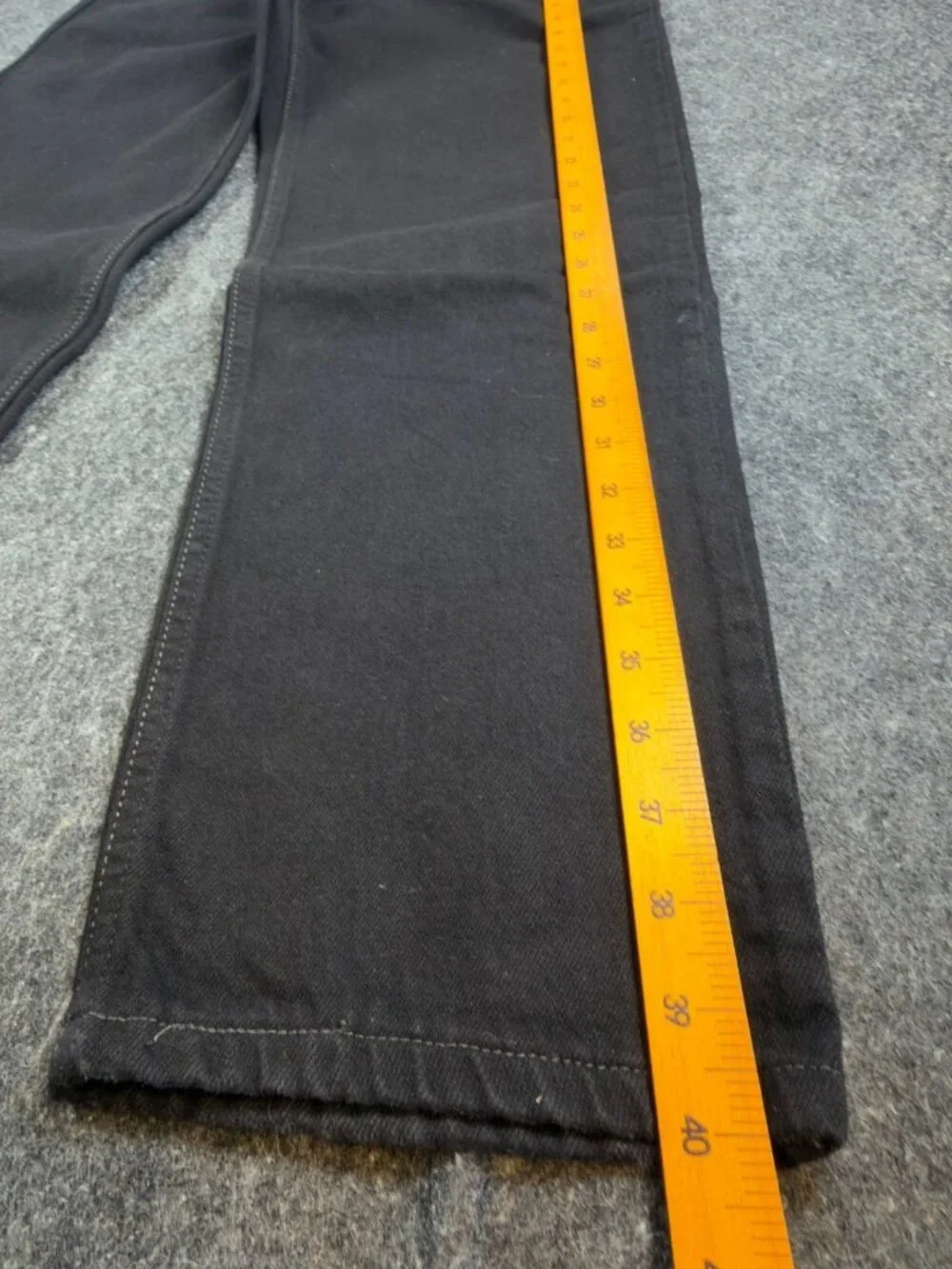 Levis 550 Jeans Mens 32x30 Black Cotton Relaxed Fit Vintage 2004 Y2K Tapered NOS